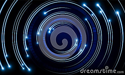 Abstract start Light of technology background Hitech communication concept innovation background design Stock Photo