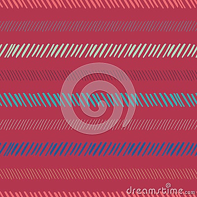 Abstract stripe seamless pattern background Vector Illustration