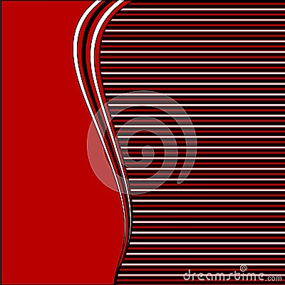 Abstract striped background Vector Illustration