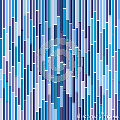 Abstract Stripes in Cool Colours Vector Illustration