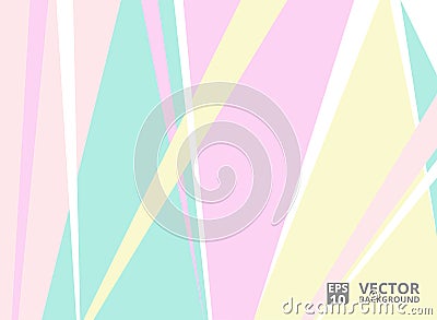 Abstract of stylish color tone soft sweet background. Vector Illustration