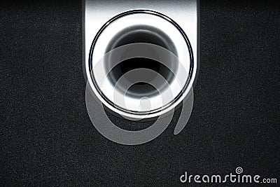 Abstract subwoofer detail Stock Photo