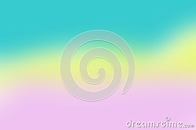 Abstract summer color gradient background. Blurred light colors. Stock Photo