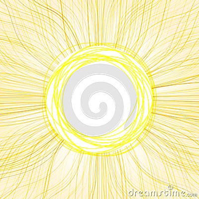 Abstract sun Vector Illustration