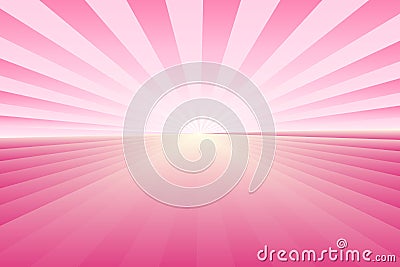 Abstract sunburst pattern, gradient pink ray colors with center light. Vector illustration, EPS10. Geometric pattern. Vector Illustration