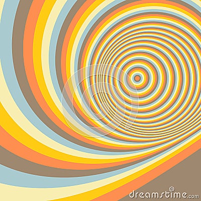 Abstract swirl background. Pattern with optical Vector Illustration