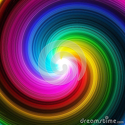 Abstract swirl prism colors background Stock Photo