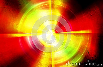 Abstract swirl twisted radial gradient rainbow background.Vector illustration. Cartoon Illustration