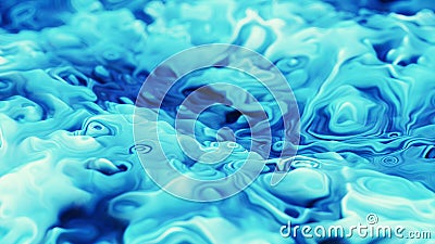 Abstract Swirly Background Aqua Blue Stock Photo