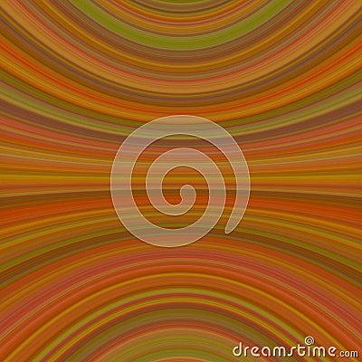 Abstract symmetrical motion background from curved lines in brown tones - vector graphic design Vector Illustration