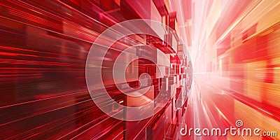 Abstract Tech Background Showcasing Advanced Techniques in Privacy-Preserving Computation Stock Photo