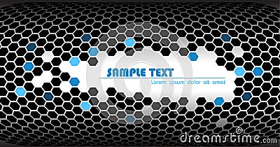 Abstract technical background Vector Illustration