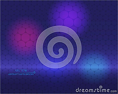 Abstract technological background Vector Illustration