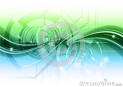 Abstract technology Vector Illustration