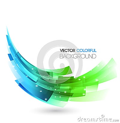 Abstract technology lines vector background Vector Illustration