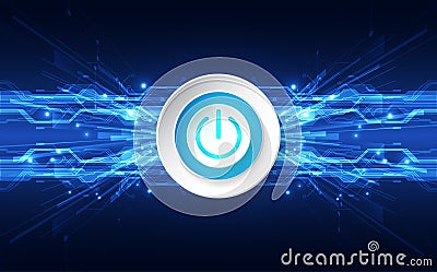 Abstract technology speed concept. vector background Vector Illustration