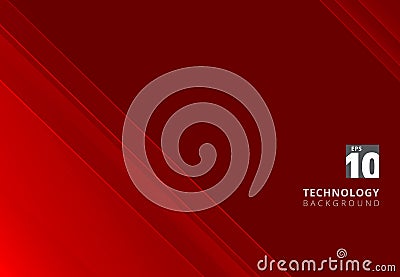 Abstract technology striped overlapping diagonal lines pattern r Vector Illustration