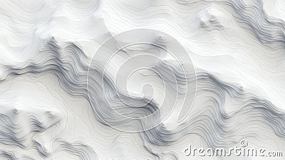 abstract terrain map contours Cartoon Illustration