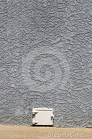 Abstract white vault door on wall texture Stock Photo