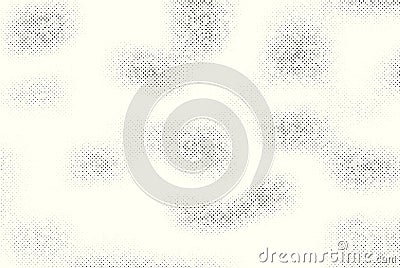 Abstract vector texture background. Halftone texture overlay. Monochrome abstract splattered background. Vector Illustration