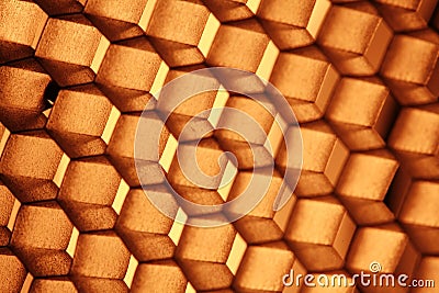 Abstract texture honeycomb Stock Photo