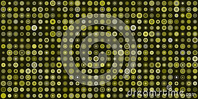 Abstract texture or pattern with dots and circles, flat Stock Photo