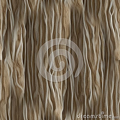 Abstract texture, stylization of tree bark trunk, created in artificial intelligence Stock Photo