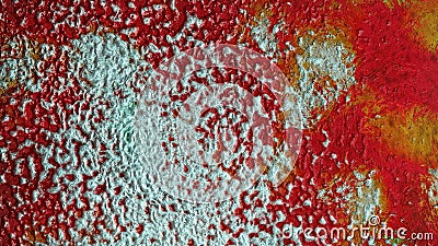 Abstract textured background with rich colors and cracks in the rough surface of a wall, ground or stone surface,corroded wall Stock Photo