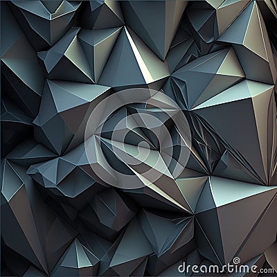 Abstract pattern as background AI generative illustration Cartoon Illustration
