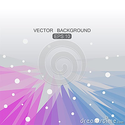 Abstract textured polygonal background. light vector Vector Illustration