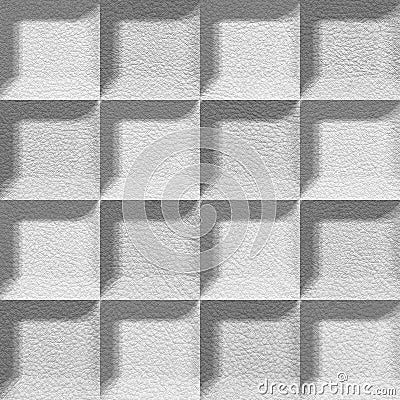 Abstract tiles stacked for seamless background Stock Photo