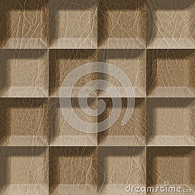 Abstract tiles stacked for seamless background Stock Photo