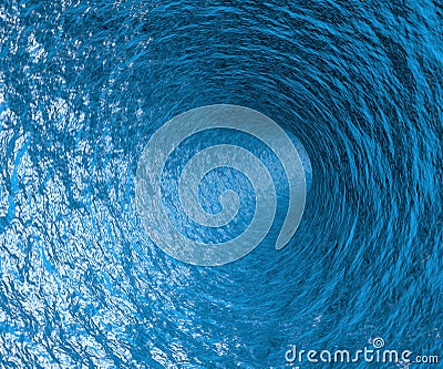 Abstract tonel of water Stock Photo