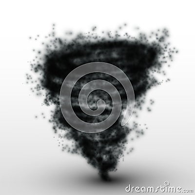 Abstract tornado swirl. Vector . Vector Illustration