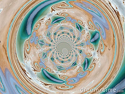 Abstract travel background. Planet Earth from heigh. Stock Photo