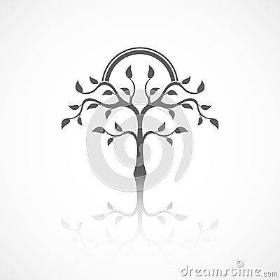 Abstract tree Vector Illustration