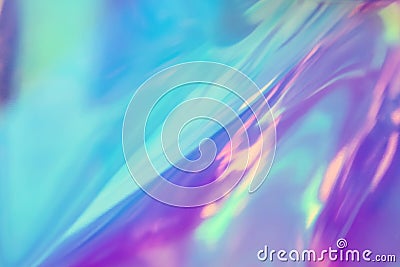 pastel colored holographic background Stock Photo