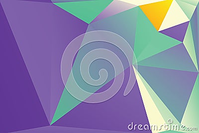 Abstract triangle background, modern geometric forms Vector Illustration