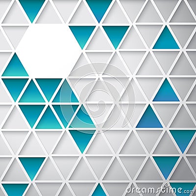 Abstract triangle background Vector Illustration