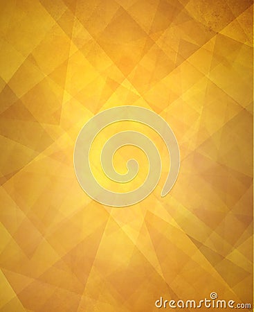 Abstract triangle pattern shiny gold luxury background Stock Photo