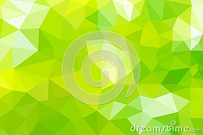 Abstract triangles green gradient for background. geometric style Stock Photo