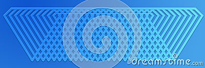 Abstract Triangular Pattern Design Header Background Stock Photo