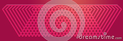 Abstract Triangular Pattern Design Header Background Stock Photo
