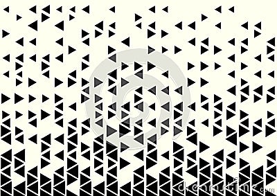 Abstract triangular wallpaper modern background Vector Illustration