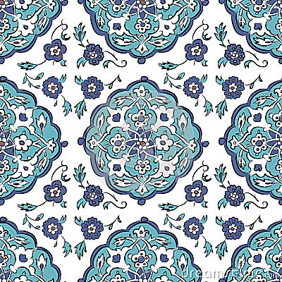 Abstract turkish pattern for your design Vector Illustration