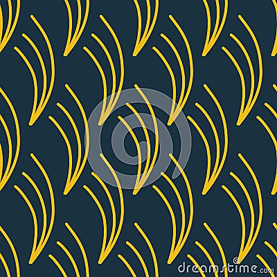 Abstract twig sprig botanical seamless pattern abstract background Vector Illustration
