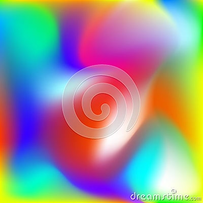 Abstract twist background, blurred rainbow mesh gradient, smooth pattern for you presentation, vector design wallpaper Vector Illustration