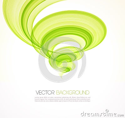 Abstract twist line background. Template brochure Vector Illustration