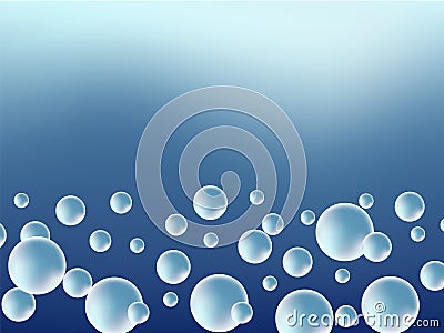 Abstract underwater background Vector Illustration