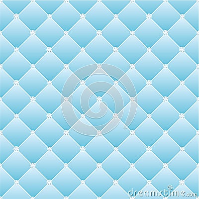 Abstract upholstery on a blue background Vector Illustration